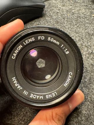 Canon FD 50mm 1.8 Lente