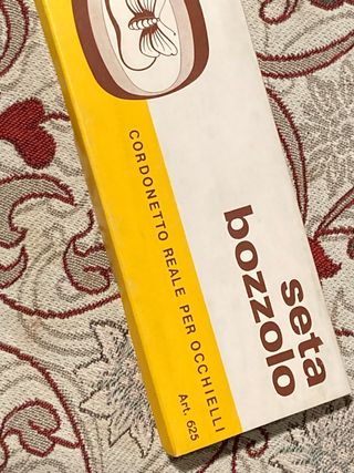 12 rocchetti filo metallico oro colore 85