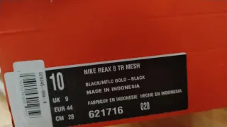 Scarpe Nike Uomo Nero Oro