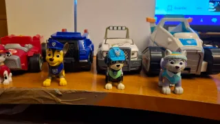 Patrulla Canina: 6 vehículos y 6 figuras