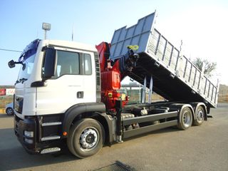 MAN TGS 26 330-CAMIONES GRUAS