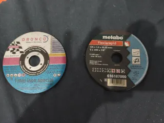 Discos de corte+ lija+ piedra+ mil hojas