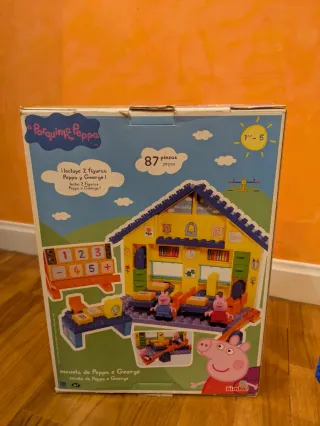 Escuela Peppa Pig Lego 87 Piezas