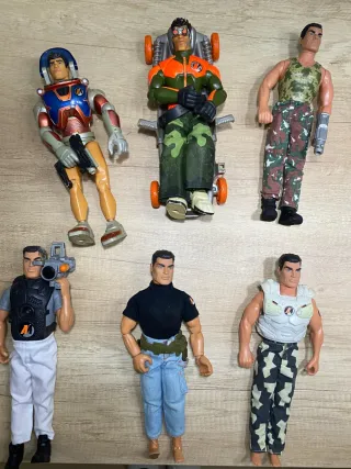 Lote Figuras Action Man Vintage