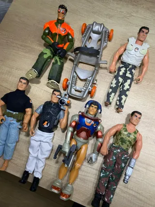Lote Figuras Action Man Vintage