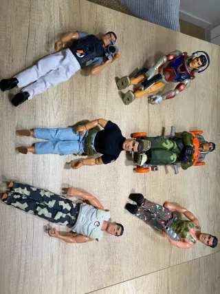 Lote Figuras Action Man Vintage