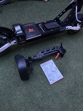 Kukirin G2 PRO customizado. Con dos llaves