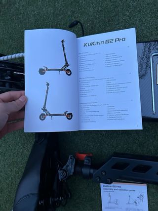 Kukirin G2 PRO customizado. Con dos llaves