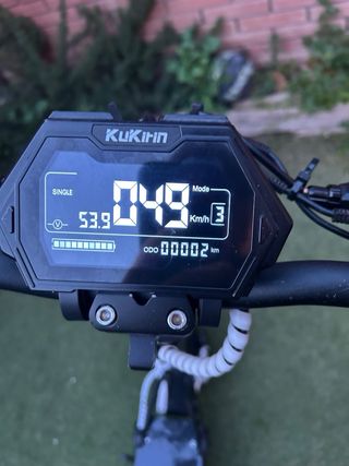 Kukirin G2 PRO customizado. Con dos llaves