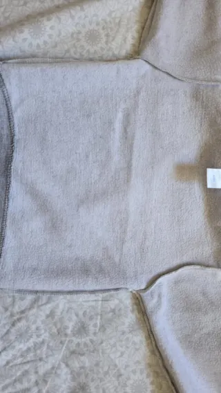 Sudadera niña 2 años gris lazos