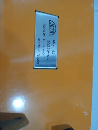 ESTUFA DE Barra BARRA JATA NARANJA