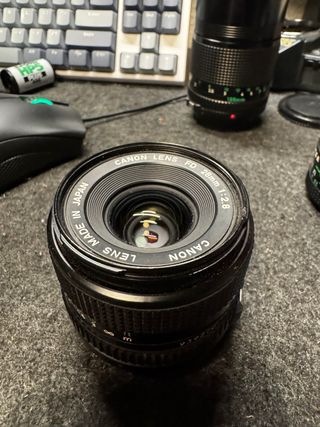 Lente Canon FD 28mm 1:2.8