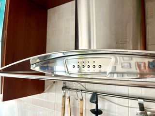 Campana extractora de acero inoxidable