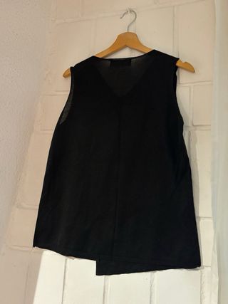 ZARA Chaleco Negro Talla M