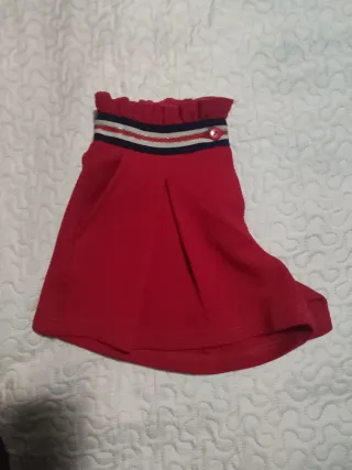Pantalón corto rojo invierno Miranda