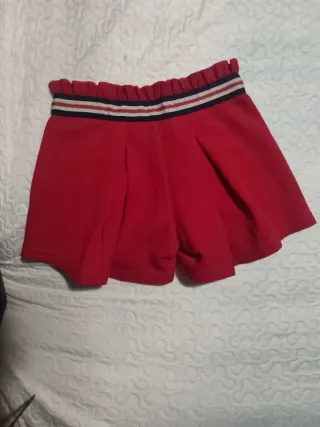 Pantalón corto rojo invierno Miranda