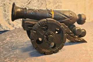 Cañón Decorativo Artesanal