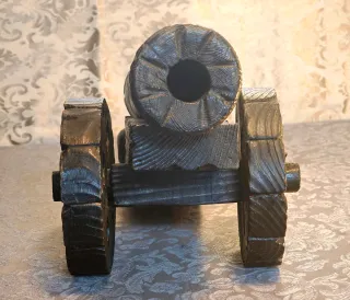 Cañón Decorativo Artesanal