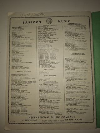 Kopprasch 60 Studi per Fagotto Vol. 1