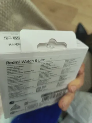 Xiaomi Redmi Watch 5 Lite Negro. Compra equivocada