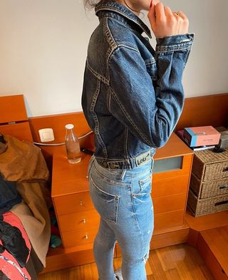 Cazadora vaquera Lois azul