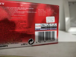 Cinta Video Hi8 Sony HMP 60 PAL Precintada