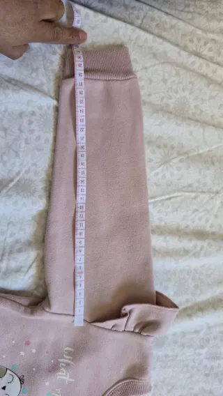 Sudadera niña búhos rosa 2 años