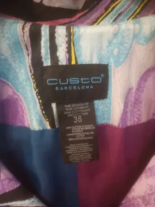 Abrigo Custo Multicolor