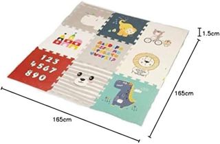 Babify Star Ibaby Alfombra Puzzle para bebés Anima