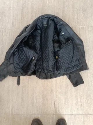 Motera cuero auténtico Hein Gericke M justa Medida