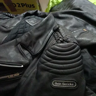 Motera cuero auténtico Hein Gericke M justa Medida