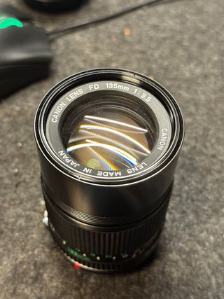 Canon FD 135mm 1:3.5 Lente