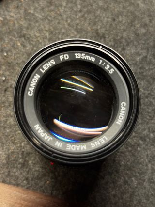 Canon FD 135mm 1:3.5 Lente