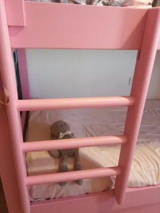 Litera infantil juvenil rosa