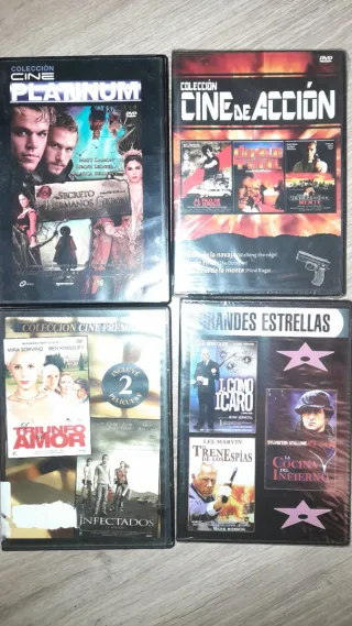 Lote 20 DVDs Cine Americano