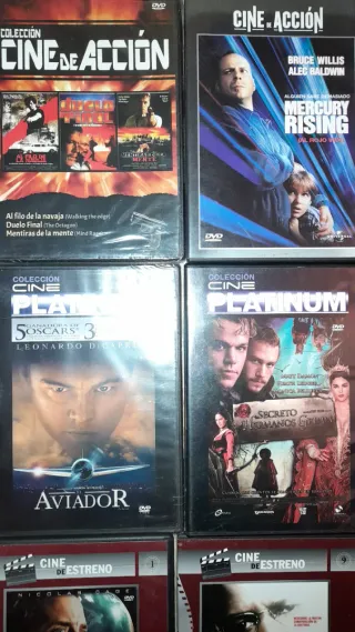 Lote 20 DVDs Cine Americano