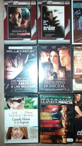 Lote 20 DVDs Cine Americano
