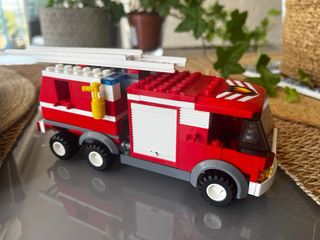 Camión Bomberos Lego City 7239 con Barco