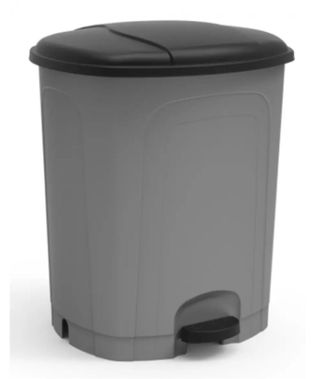 Cubo Basura Cocina Pedal 15L Plástico