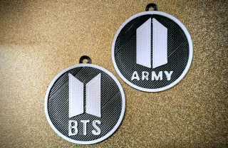 Llavero BTS ARMY 3D
