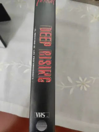 VHS Deep Rising - Terror (Español)
