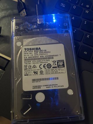2 Disco Duros Externos Toshiba 1TB