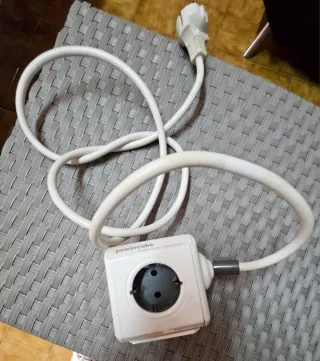 Powercube alargador USB y 3 enchufes