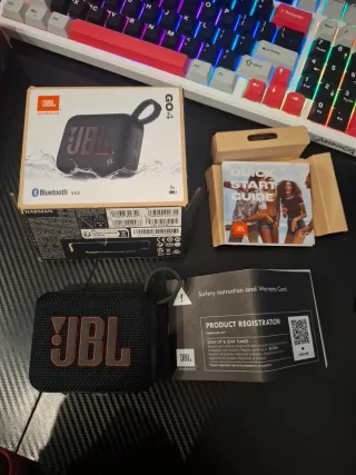 Altavoz JBL GO4 Bluetooth Negro