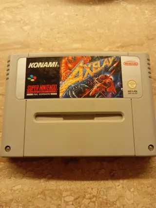 Axelay SNES PAL Konami