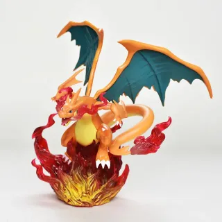 Figura Charizard Pokémon con luz