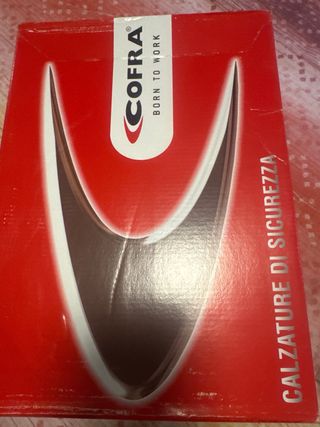 Scarpe antinfortunistiche Cofra nere