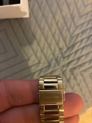 Reloj Calvin Klein Dorado