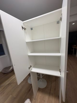 Mueble lavadora blanco Ikea practicamente nuevo.