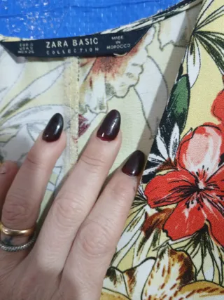 Vestitino donna Zara fantasia floreale